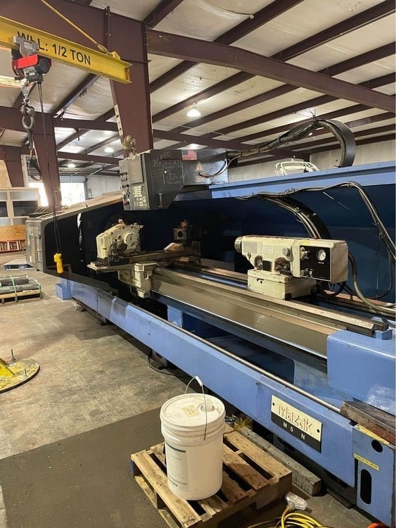 MAZAK M-5N x 3000 CNC Flat Bed Lathe