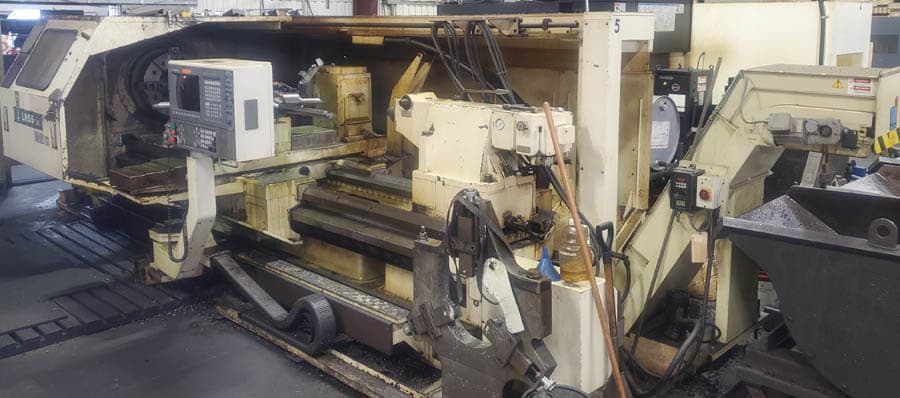 Okuma LH55N Flat Bed CNC Lathe