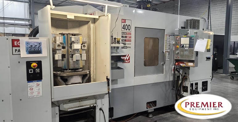 Haas EC-400PP (6-Pallet Changer) CNC Horizontal Machining Center