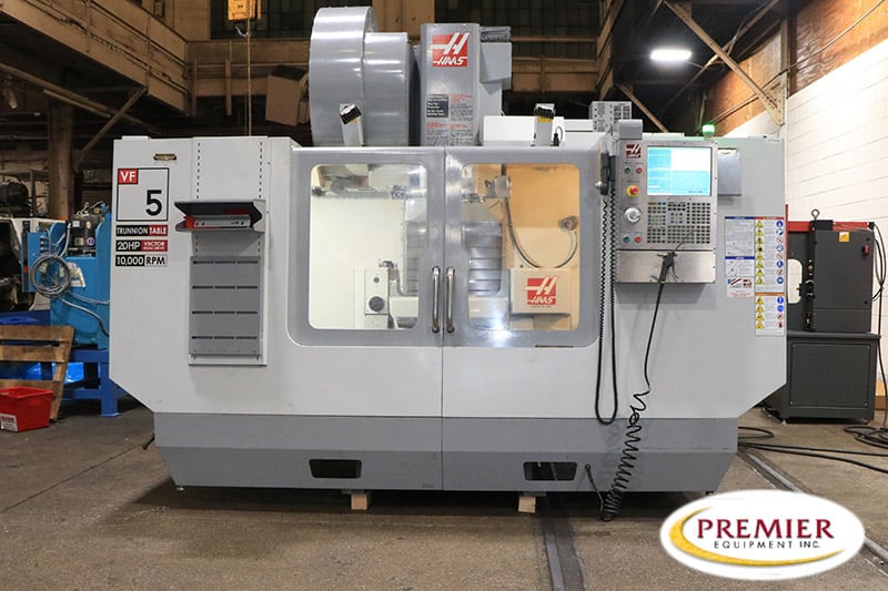HAAS VF5D/40TR 5-Axis VERTICAL MACHINING CENTER