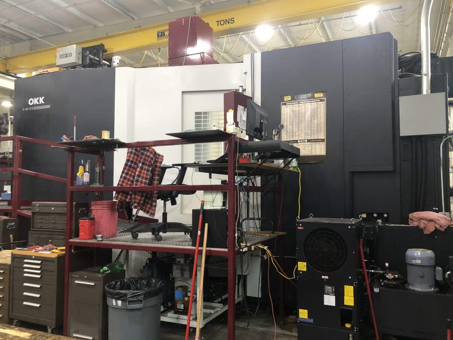 OKK HM-1250S CNC HMC