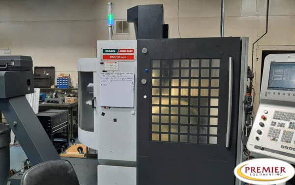 Dmg Mori Dmu 50 Eco 5-Axis Cnc Vertical Machining Center