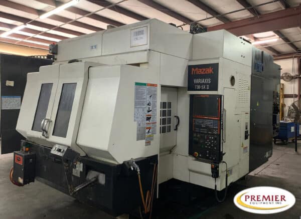 Mazak Variaxis 7305X Ii (2-Pallet) 5-Axis Cnc Vertical Machining Center