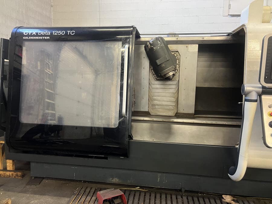 DMG Gildemeister CTX beta 1250 TC Multi-Axis CNC Turning Center