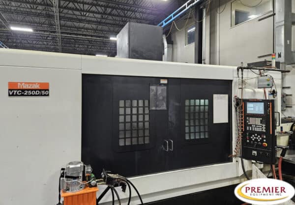 Mazak Vtc-250/50D Cnc Vertical Machining Center