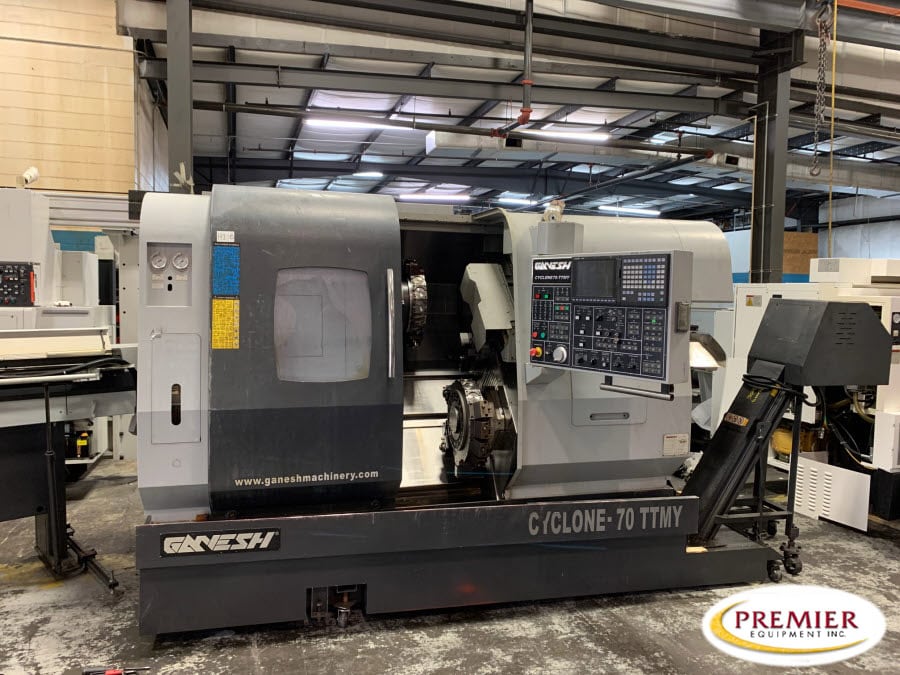 Ganesh Cyclone 70TTMY Lathe