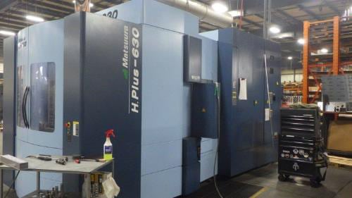 MATSUURA H.PLUS-630 CNC HORIZONTAL MACHINING CENTER
