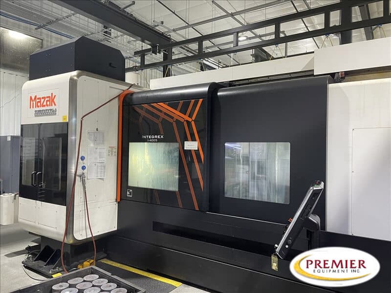 MAZAK INTEGREX I-400 SLW 5-AXIS CNC MULTITASKING TURNING CENTER W/ SUB-SPINDLE