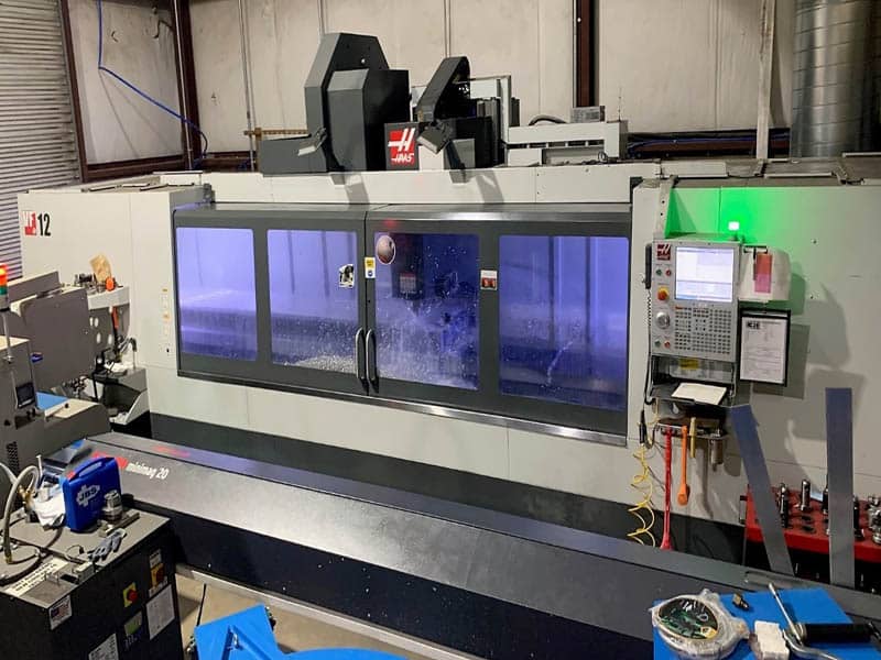 HAAS VF-12/40 CNC MACHINING CENTER