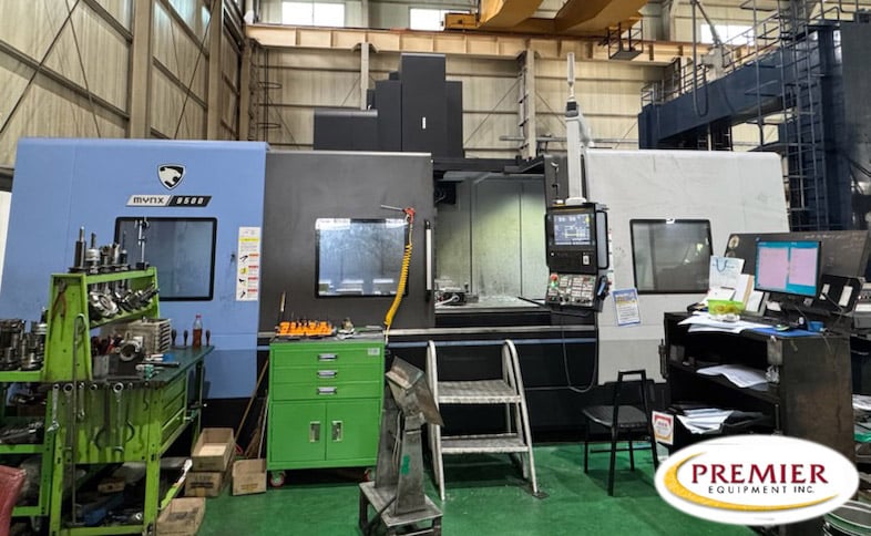 Dn Solutions Mynx 9500 Cnc Vertical Machining Center