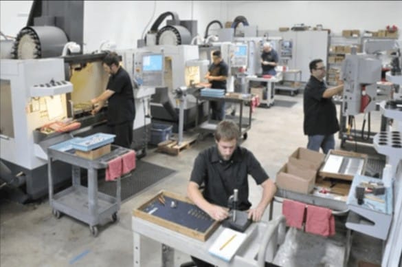 Used CNC Machine Shop