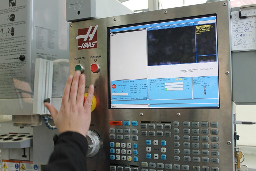 What does industry 4. 0 mean for cnc machining? Haas Cnc Machine Screen With Industry 4.0 Capabilities